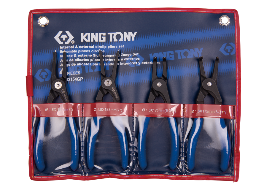 Pince droite pour circlips exterieur - King Tony - Best of LAND