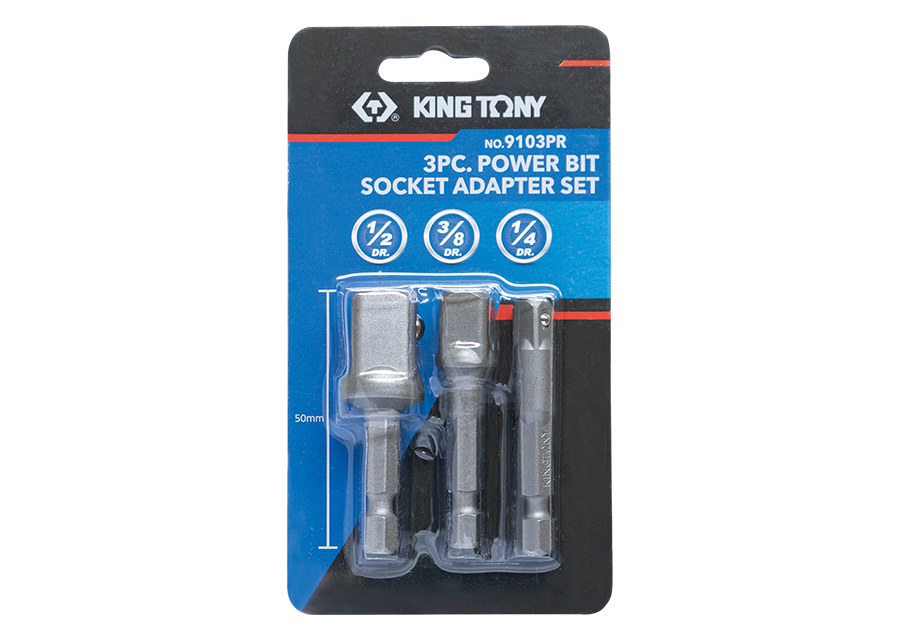  king tony 314708S Adaptateur 3/8 de Porte Embout 1/4